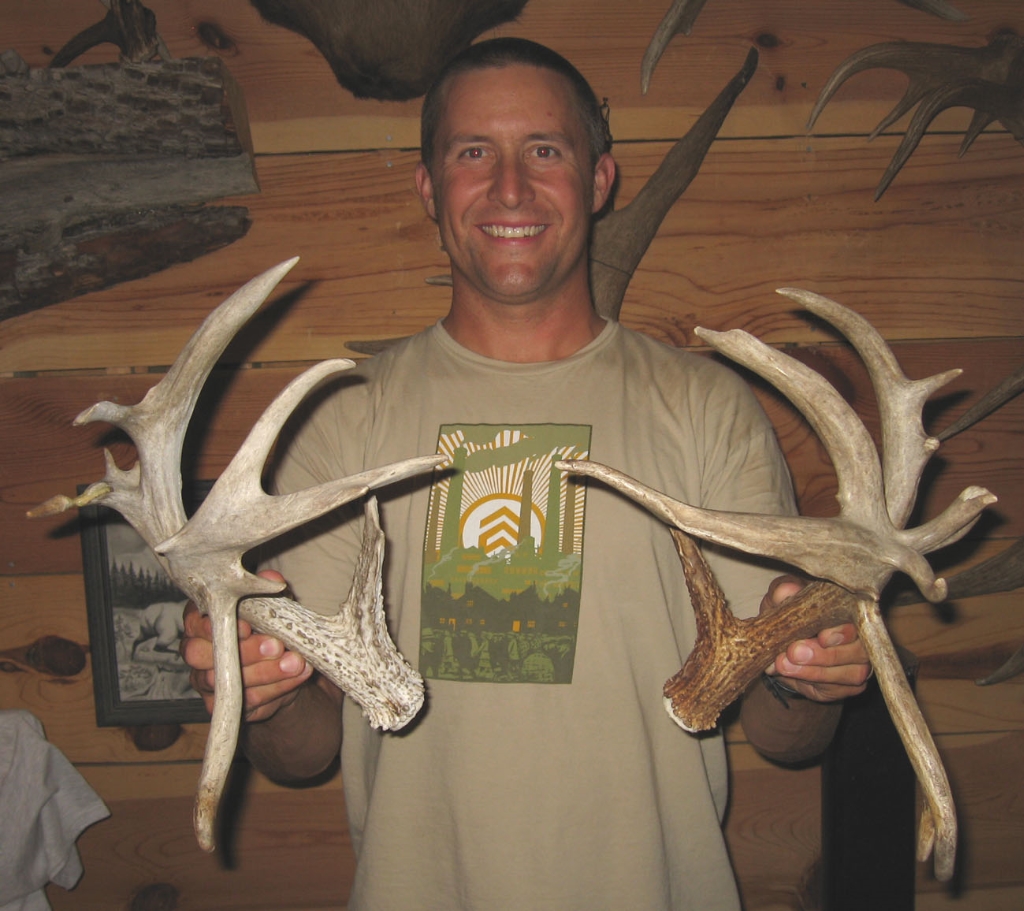 Monster Coues sheds with droptines