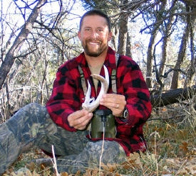 coues whitetail shed antler